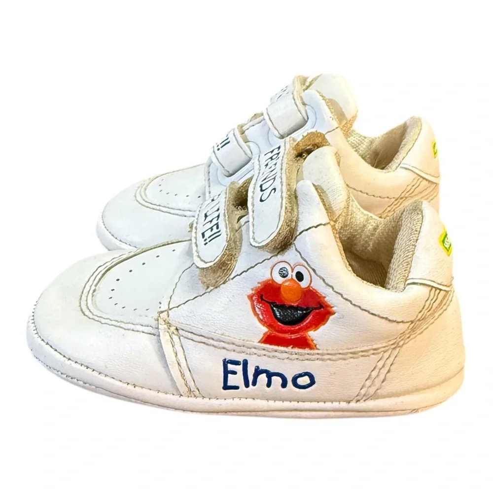 Sesame Street Elmo Vintage Baby Shoes Size 3